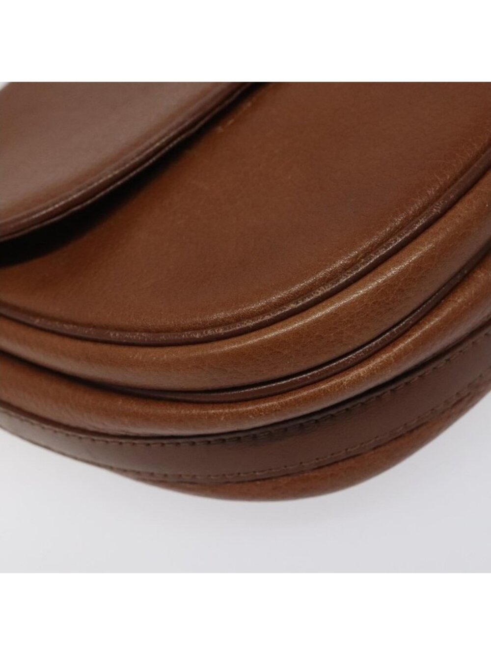 Authentic Burberrys Shoulder Bag Leather Brown - Picture 6 of 16